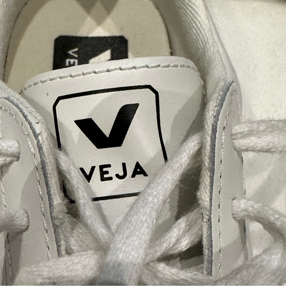 Veja Esplar Extra White Leather Sneakers Size US 6 - Picture 12 of 15